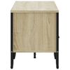 vidaXL TV Cabinet Sonoma Oak 122x34x41 cm Engineered Wood
