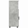 vidaXL Bathroom Cabinet with Storage Concrete Grey 30 x 35 x 95 cm