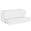 vidaXL Bathroom Furniture Set White Engineered Wood