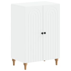 vidaXL Shoe Cabinet ALKMAAR 59.5 x 39.5 x 90 cm Engineered Wood White