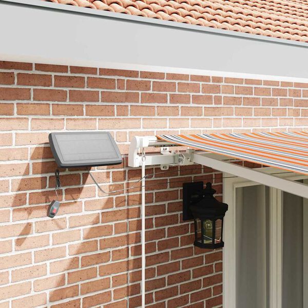 vidaXL Awning Multicolour 500 x 300 x 165 cm Polyester and Metal