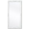 vidaXL Wall Mirror Baroque Style 120x60 cm White