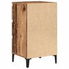 vidaXL Bedside Cabinet Old Wood 45 x 35 x 44 cm Engineered Wood