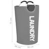 vidaXL Laundry Sorter Grey
