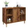 vidaXL Bathroom Cabinet Old Wood 80x33x60 cm Engineered Wood