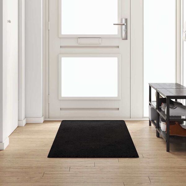 vidaXL Carpet Runner Black 80 x 250 cm 100% Polypropylene Tuft