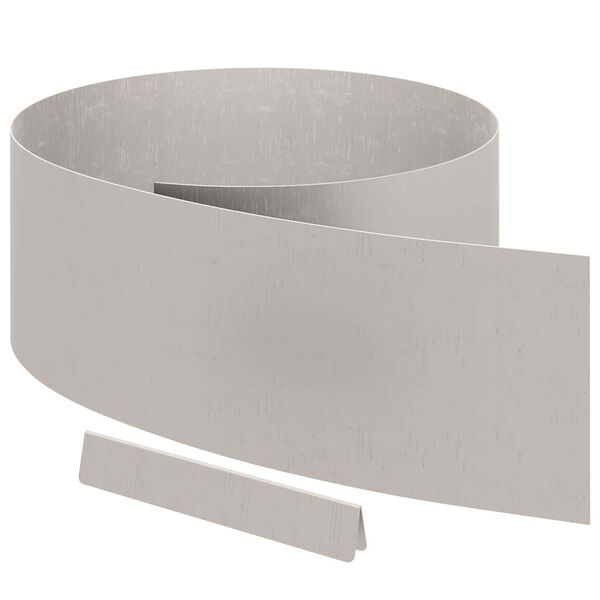 vidaXL Lawn Edging Rusty 450 x 0.05 x 25 cm Weathering Steel