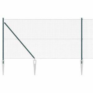 vidaXL Fence Post Green