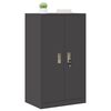 vidaXL Storage Cabinet Black 60 x 40 x 105 cm Cold-Rolled Steel