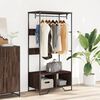 vidaXL Wardrobe Brown Oak 90x50x180 cm Engineered Wood