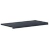 vidaXL Window Sill Anthracite with wood grain 100 x 40 x 4.5 cm PVC
