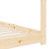 vidaXL Kids Bed Frame Solid Pine Wood 70x140 cm