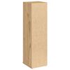 vidaXL Bathroom Cabinet with Roll Holder Artisan Oak 20.5x22x72 cm