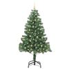 vidaXL Christmas Tree with 300 LEDs with Stand Green 210 cm PVC