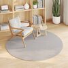 vidaXL Area Rugs Round Cream &Oslash; 160 CM