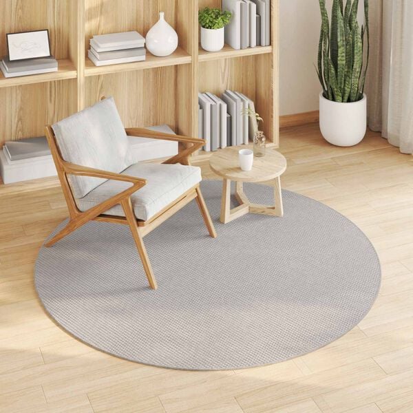 vidaXL Area Rugs Round Cream &Oslash; 160 CM