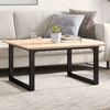 vidaXL Coffee Table Legs O-Frame 80x70x43 cm Steel