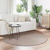 vidaXL Area Rugs Round Beige &Oslash; 200 CM