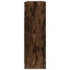 vidaXL Bathroom Mirror Cabinet Smoked Oak 62.5x20.5x64cm Engineered Wood