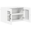 vidaXL Kitchen Cabinet 2 pcs High Gloss White 60 x 31 x 40 cm