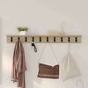 vidaXL Wall-Mounted Coat Rack Sonoma Oak 100 x 10.5 x 10.5 cm