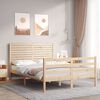 vidaXL Bed Frame without Mattress 120x200 cm Solid Wood