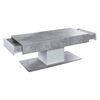 Trendteam Coffee Table Universal CT-124 Stone Grey and White