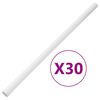 vidaXL Cable Trunkings with Clips &Oslash;30 mm 30 m PVC