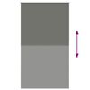 vidaXL Roller Blind Blackout Grey 135x230 cm Fabric Width 131.6 cm Polyester