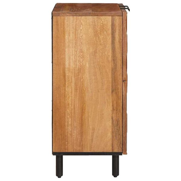 vidaXL Sideboard Acacia Brown Finish 60 x 33 x 75 cm Solid Mango Wood