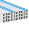 vidaXL Cable Trunking Self-Adhesive 40x40 mm 30 m PVC