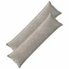 vidaXL Cushion Cover 2 pcs HOUTEN Light Grey 40 x 145 cm