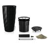 LECHUZA Planter DIAMANTE Premium ALL-IN-ONE Diameter 40 cm Matte Black