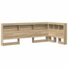 vidaXL Storage Headboard Sonoma Oak Engineered Wood