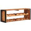 vidaXL Wine Rack Brown 120 x 45 x 33 cm Solid Acacia Wood