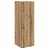 vidaXL Wall-mounted Bathroom Cabinet Artisan Oak 33 x 34.5 x 60 cm