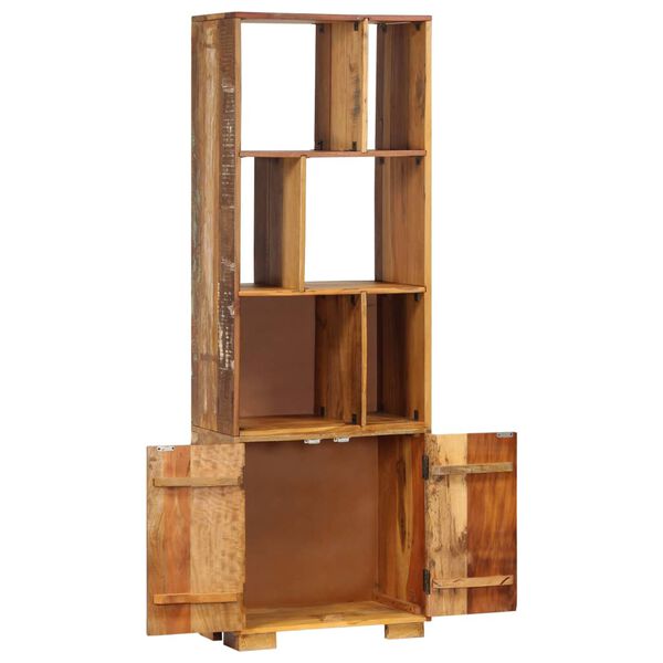 vidaXL Bookshelf 60x35x180 cm Solid Reclaimed Wood