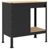 vidaXL Work Benches with Drawer Black 90 x 49 x 91 cm Engineered Wood