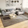 vidaXL Rug ISTAN High Pile Shiny Look Grey 240x340 cm