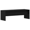 vidaXL TV Cabinet Black Oak 120x40x40 cm Engineered Wood