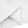 vidaXL Summer Duvet White 135 x 200 cm Feather