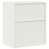 vidaXL Storage Cabinet White 60 x 40 x 70 cm Cold-Rolled Steel