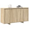 vidaXL Sideboard Sonoma Oak 135 x 41 x 75 cm Engineered Wood