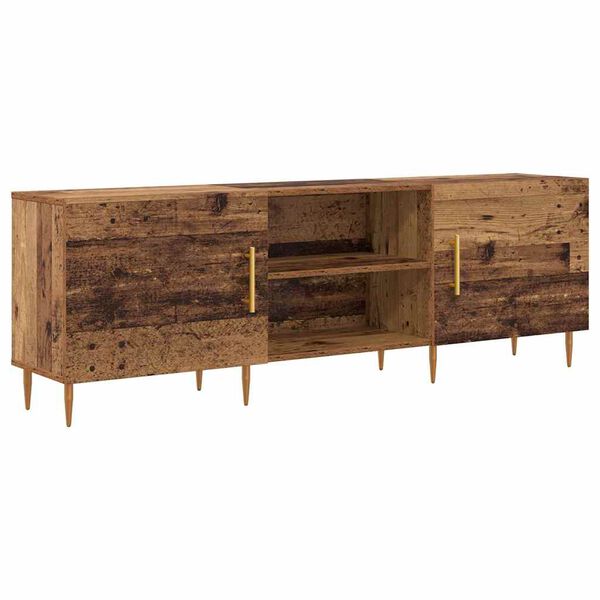 vidaXL TV Cabinet Old wood 150 x 30 x 50 cm Engineered wood