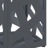vidaXL Umbrella Stand Anthracite 15.5 x 15.5 x 49 cm Steel