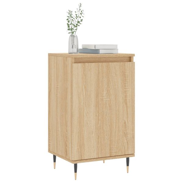 vidaXL Sideboards 2 pcs Sonoma Oak 40x35x70 cm Engineered Wood