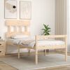 vidaXL Senior Bed without Mattress 90x200 cm Solid Wood
