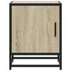 vidaXL Bedside Cabinets 2 pcs Sonoma Oak 40x31x50 cm Engineered Wood and Metal