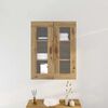 vidaXL Wall Cabinet Artisan Oak 69.5 x 34 x 90 cm Engineered Wood