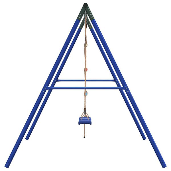 vidaXL Outdoor Swing Set with Swing and Ladder
